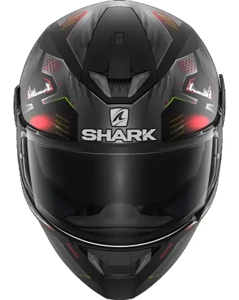 Каска SHARK SKWAL 2 VENGER BLACK/RED MATT