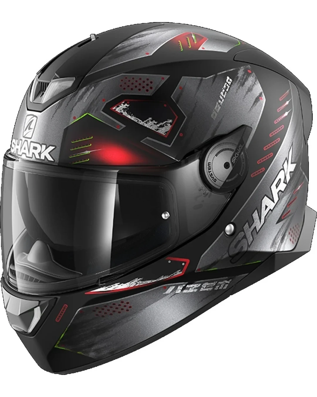 Каска SHARK SKWAL 2 VENGER BLACK/RED MATT