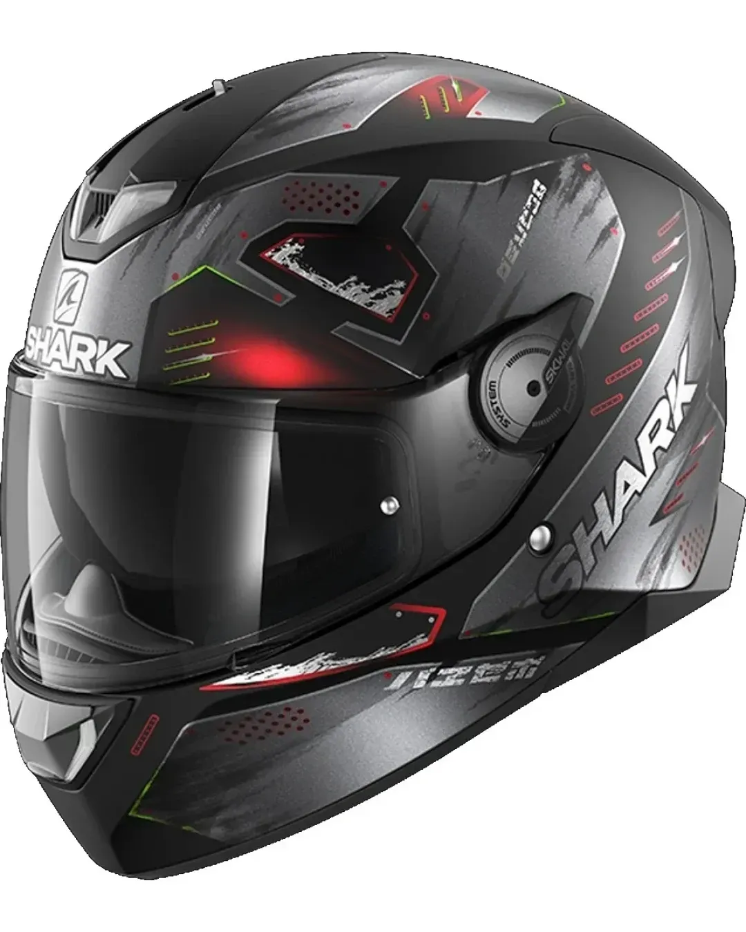 Каска SHARK SKWAL 2 VENGER BLACK/RED MATT