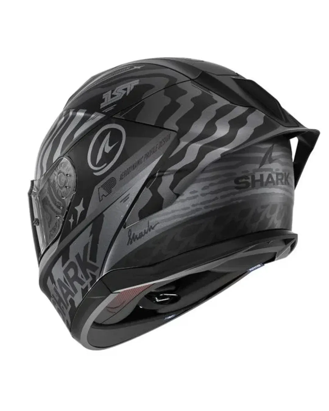 Каска SHARK SKWAL CUP SPEED-FANCY MAT BLACK/GREY
