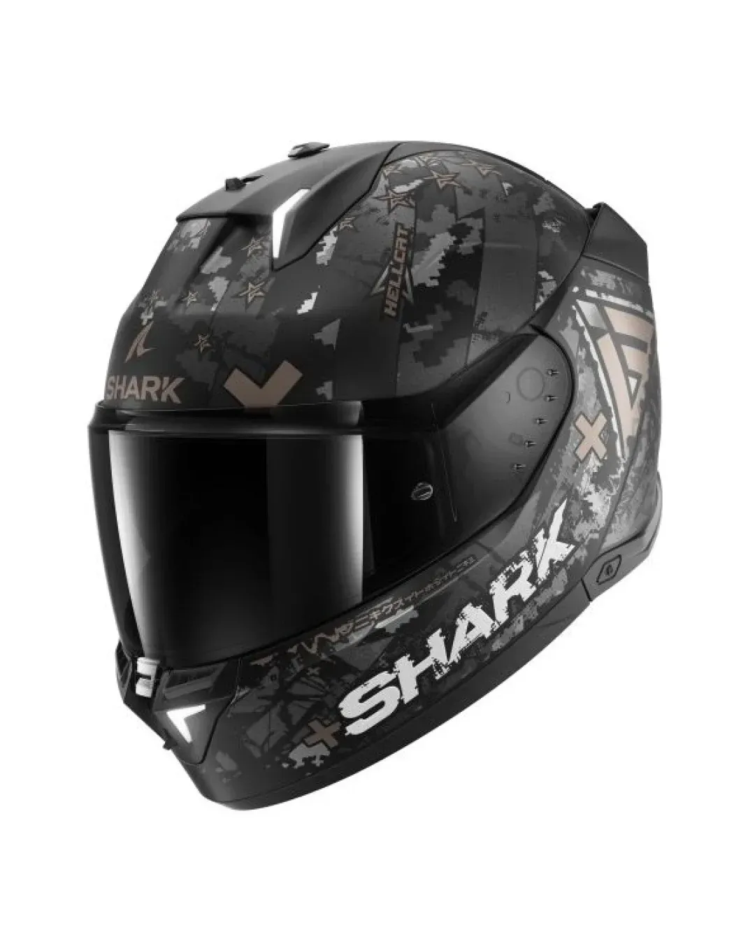 Каска SHARK SKWAL i3 HELLCAT BLACK/BRONZE