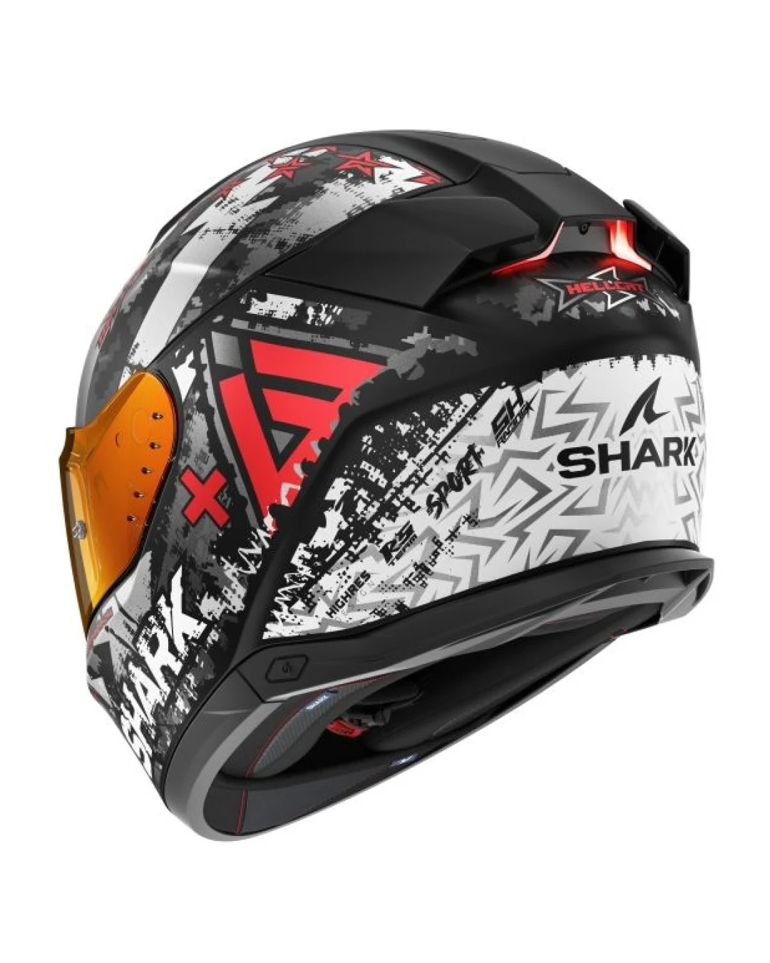 Каска SHARK SKWAL i3 HELLCAT BLACK/GREY/RED