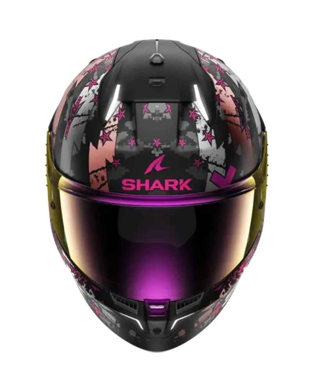 Каска SHARK SKWAL i3 HELLCAT MATT BLACK/WHITE/PINK