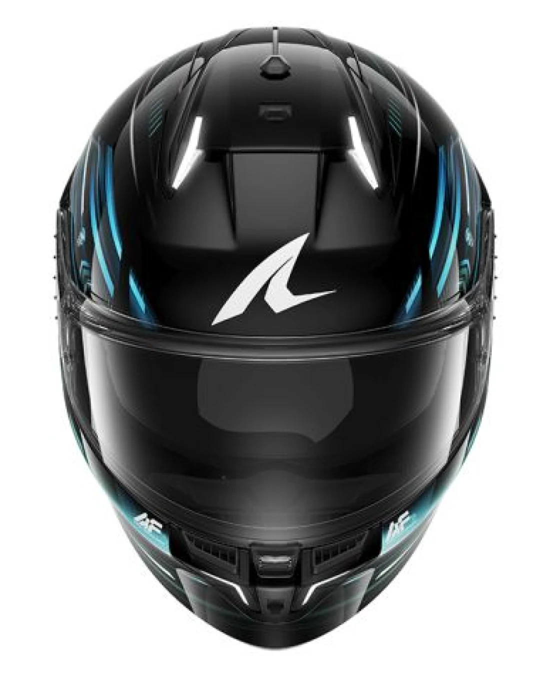 Каска SHARK SKWAL i3 LIGHT-BLUR BLACK/BLUE/GREEN