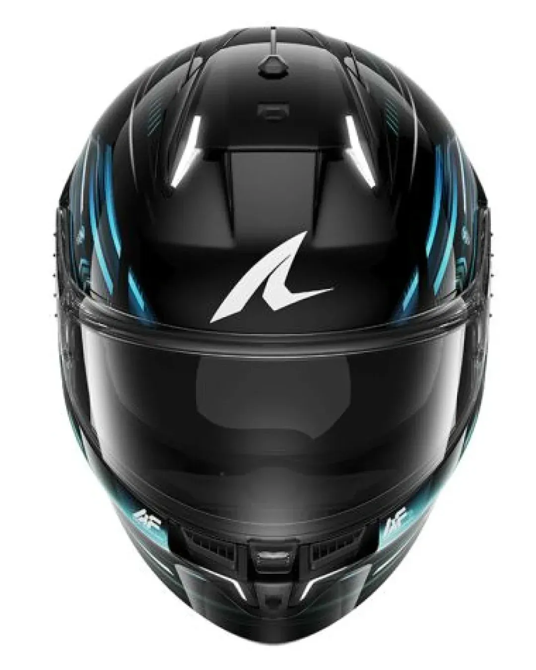 Каска SHARK SKWAL i3 LIGHT-BLUR BLACK/BLUE/GREEN