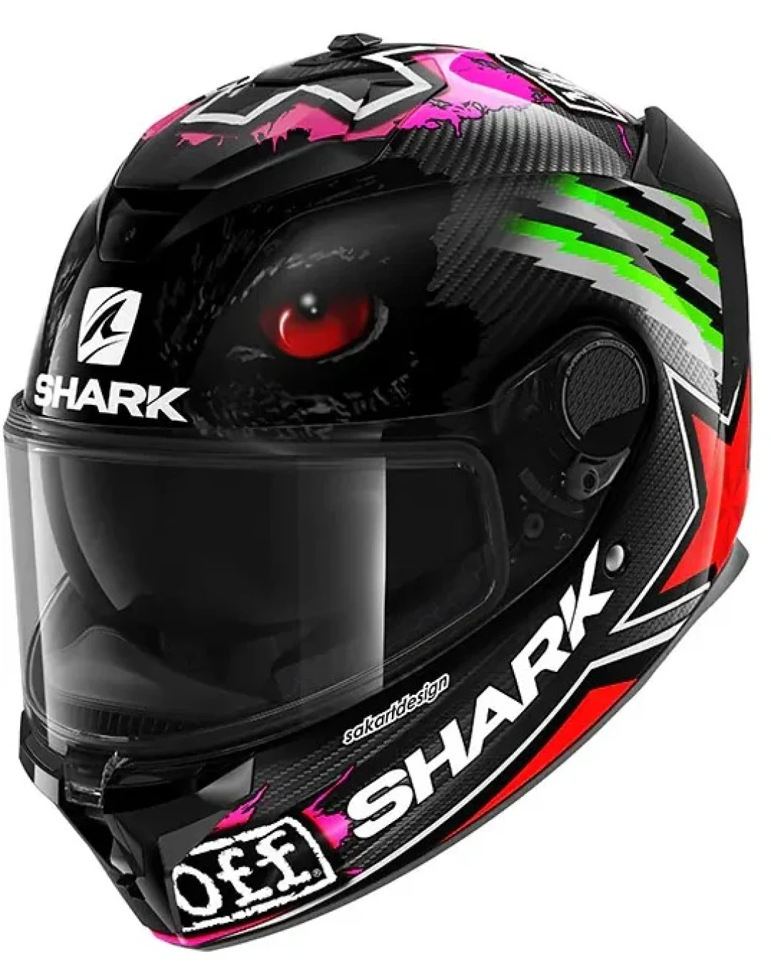 Каска SHARK SPARTAN GT Carbon Redding Red