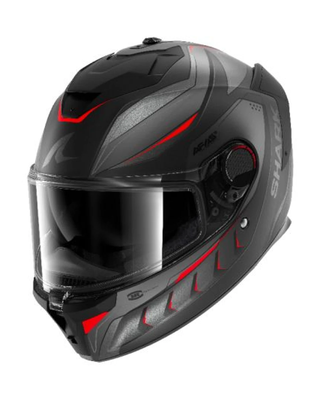 Каска SHARK SPARTAN GT PRO CARBON MEKARIUM МАТ BLACK/GREY/RED