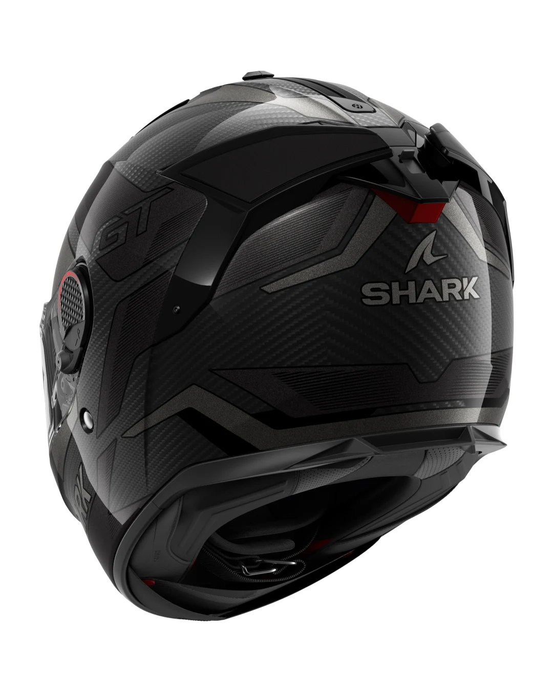 Каска SHARK SPARTAN GT PRO CARBON RITMO BLACK/GRAY GLOSS