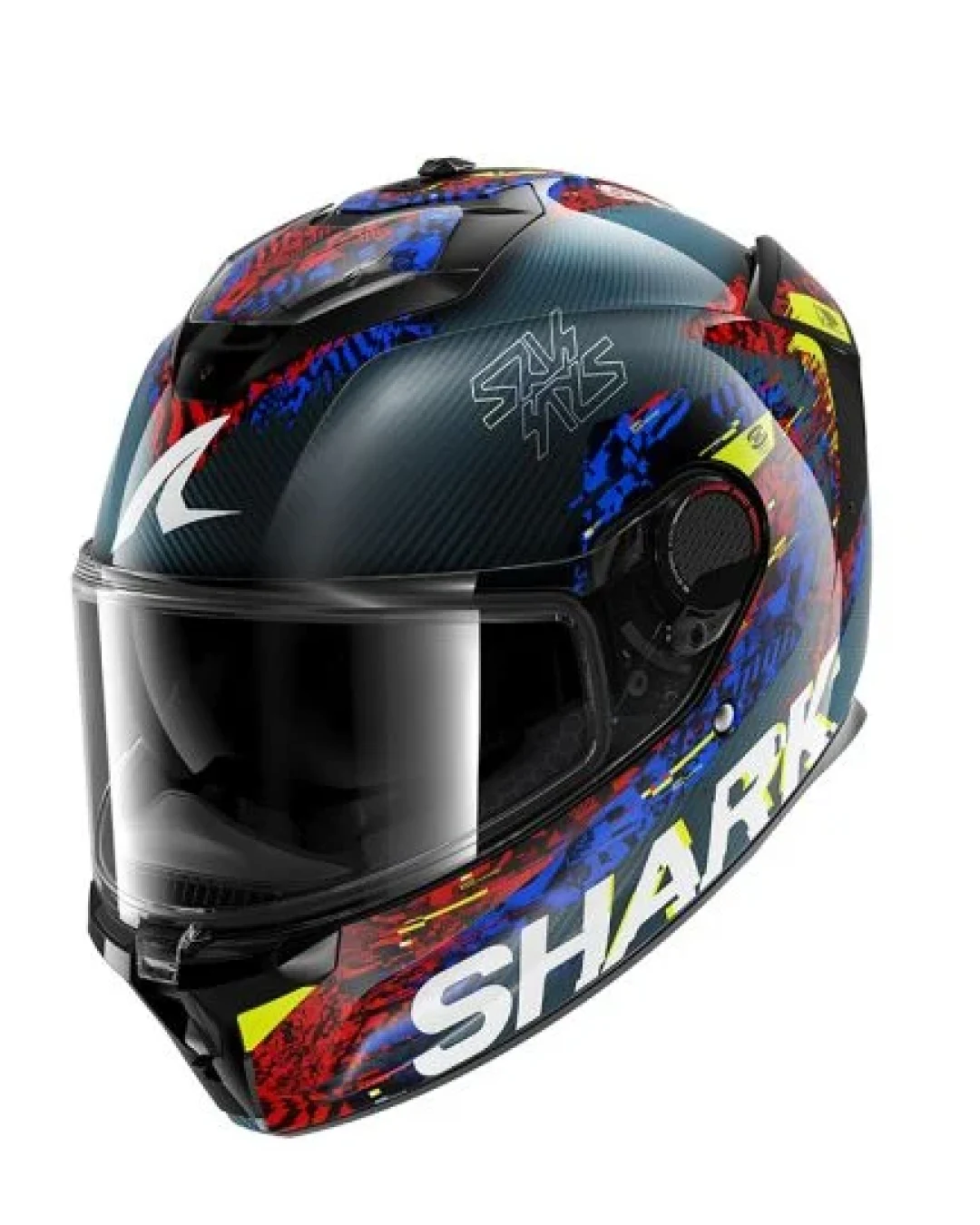 Каска SHARK SPARTAN GT PRO CARBON SPEED-VIB BLACK/BLUE/RED