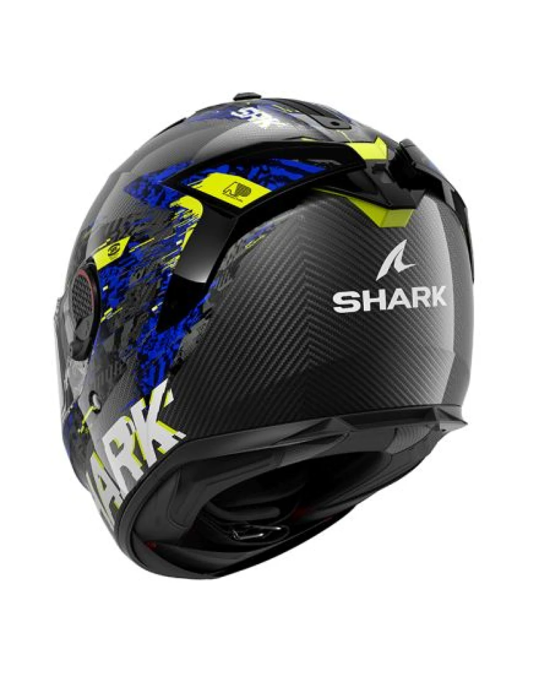 Каска SHARK SPARTAN GT PRO CARBON SPEED-VIB BLACK/BLUE/YELLOW