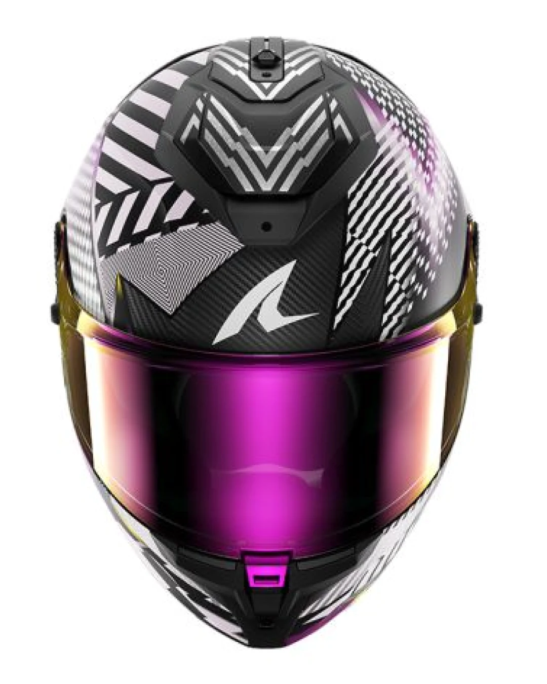 Каска SHARK SPARTAN GT PRO CARBON STHYR MAT CARBON/CHROME/PURPLE