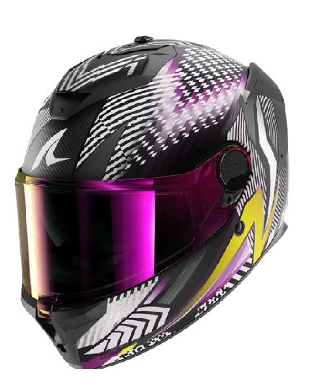 Каска SHARK SPARTAN GT PRO CARBON STHYR MAT CARBON/CHROME/PURPLE