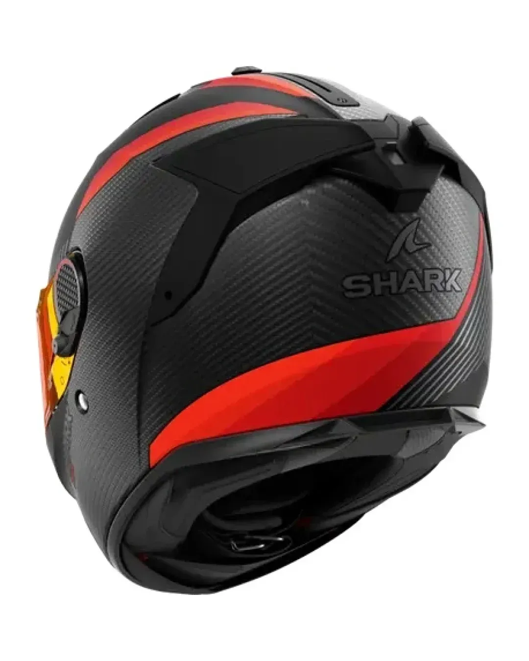 Каска SHARK SPARTAN GT PRO DOKHTA CARBON MATT BLACK/RED