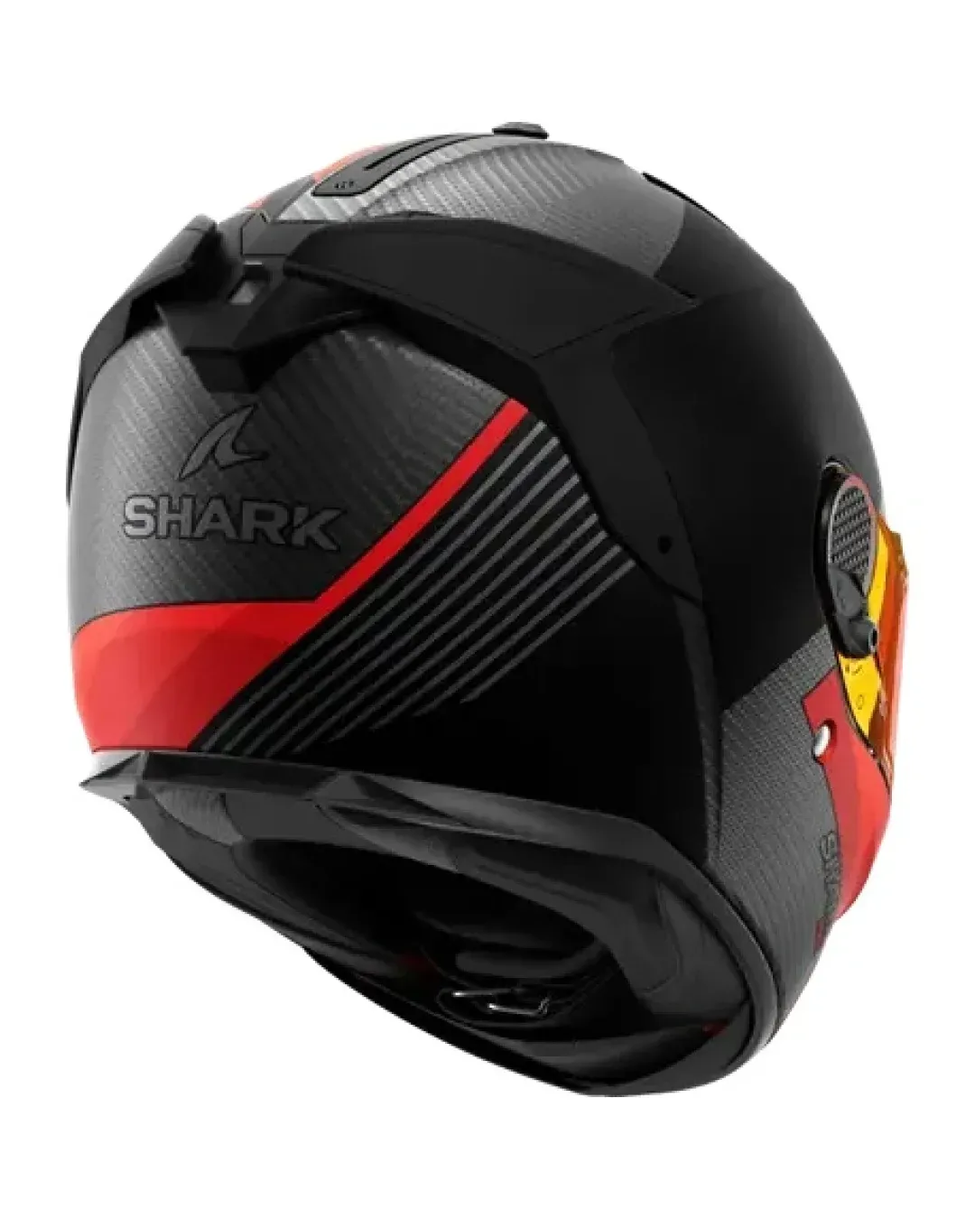 Каска SHARK SPARTAN GT PRO DOKHTA CARBON MATT BLACK/RED