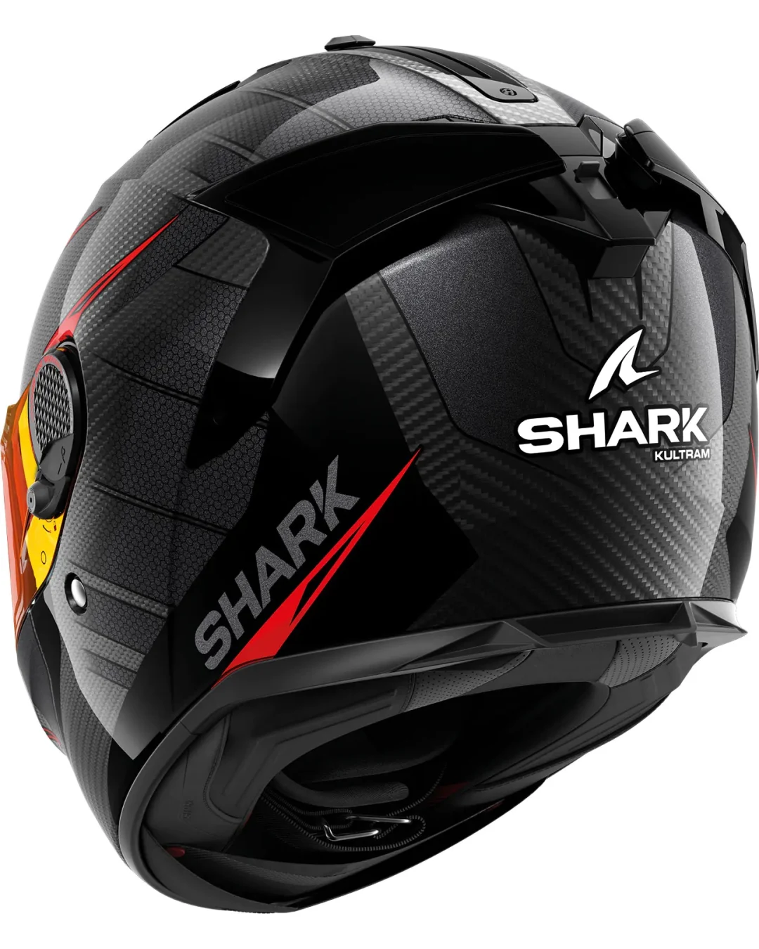 Каска SHARK SPARTAN GT PRO KULTRAM CARBON BLACK/RED