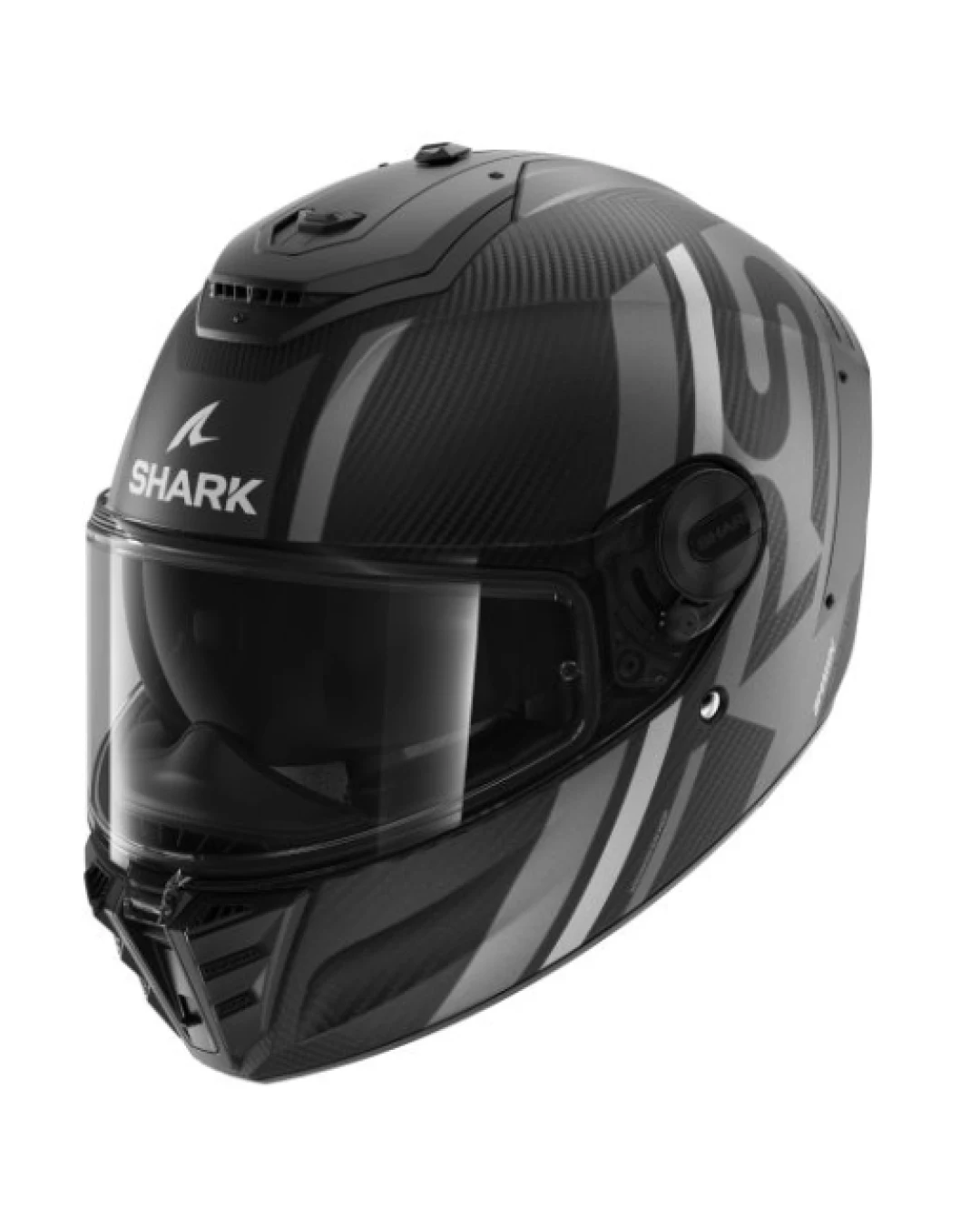 Каска SHARK SPARTAN RS CARBON SHAWN MAT BLACK/GREY