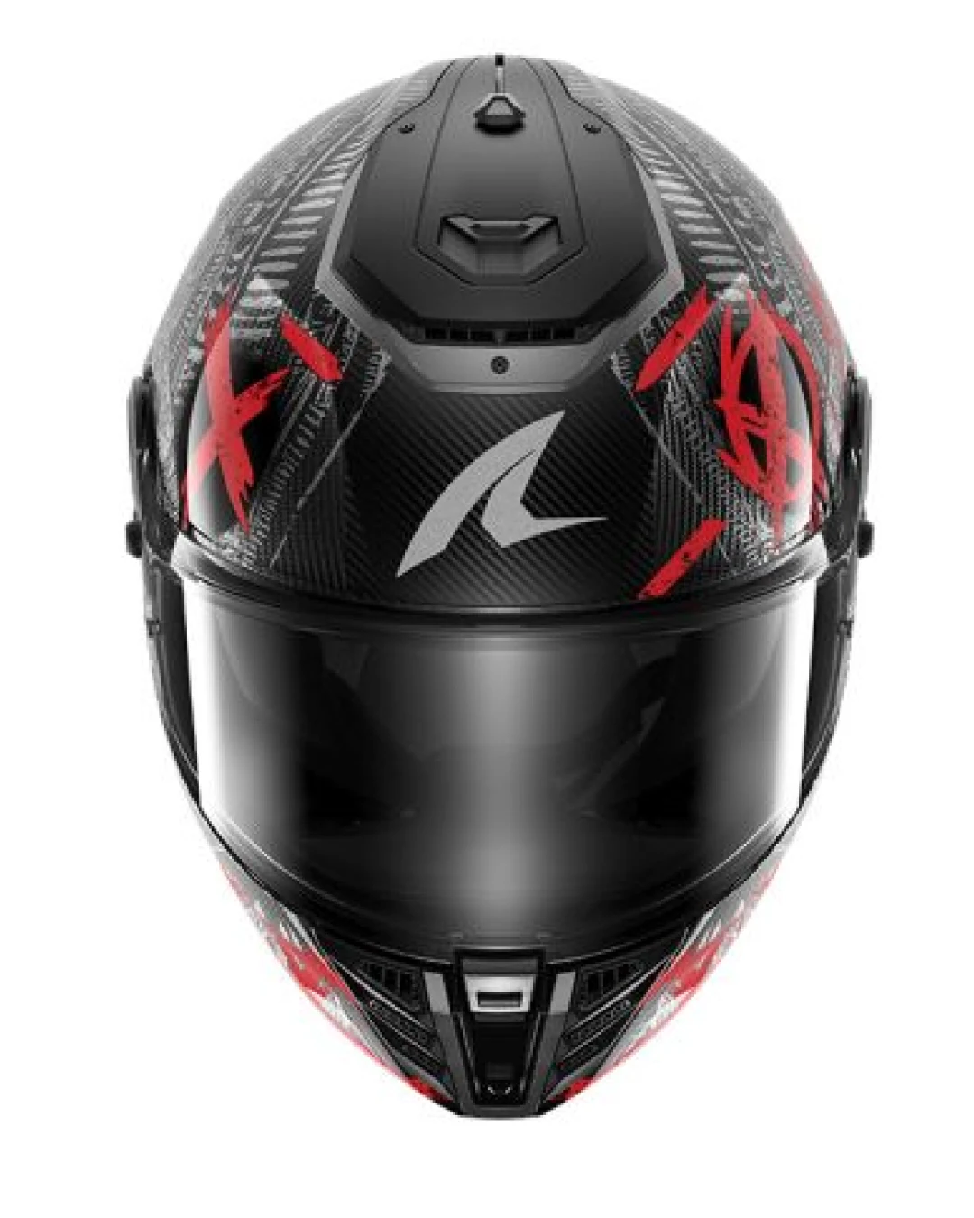 Каска SHARK SPARTAN RS CARBON SHIEVER BLACK/GREY/RED