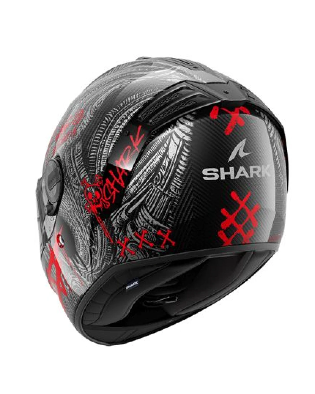 Каска SHARK SPARTAN RS CARBON SHIEVER BLACK/GREY/RED