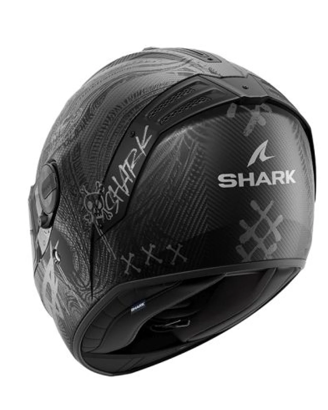 Каска SHARK SPARTAN RS CARBON SHIEVER МАТ BLACK/GREY