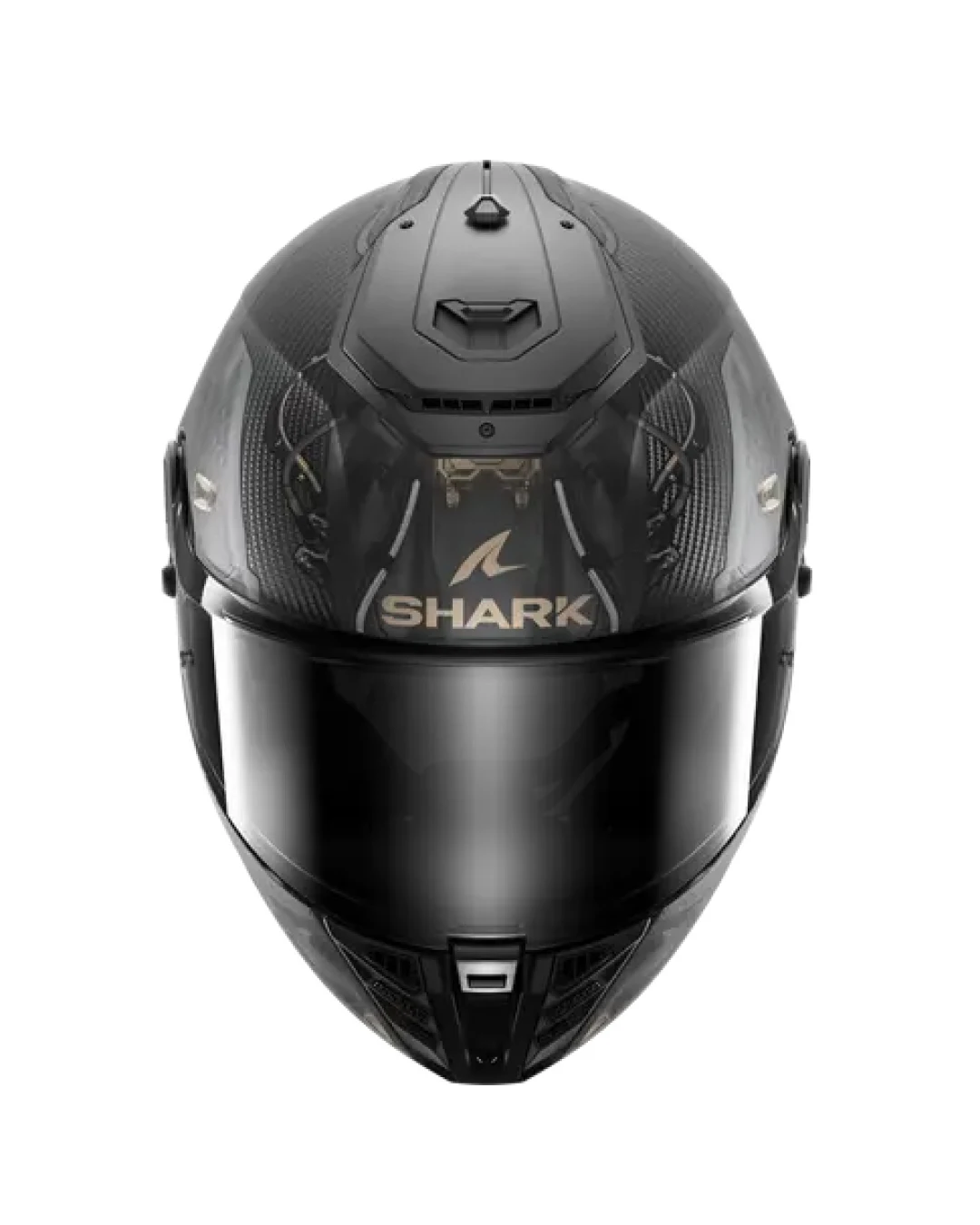 Каска SHARK SPARTAN RS CARBON XBOT BLACK/WHITE/GOLD