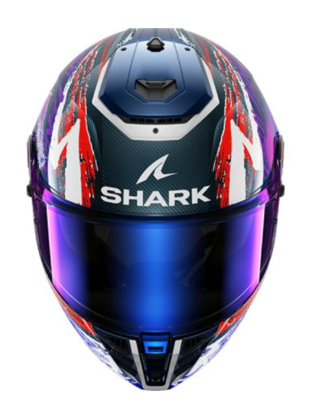 Каска SHARK SPARTAN RS CARBON ZARCO SIGNATURE CARBON/PURPLE/WHITE