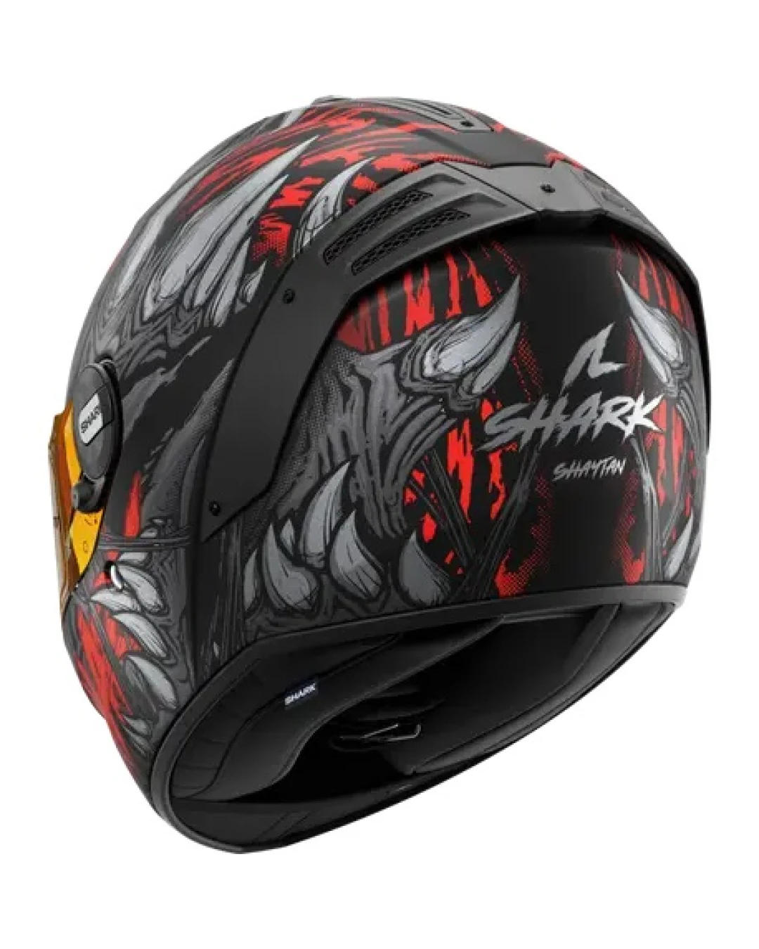 Каска SHARK SPARTAN RS SHAYTAN MATT BLACK/RED