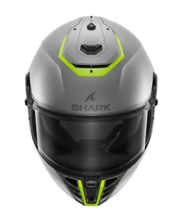 Каска SHARK SPARTAN RS SILVER/YELLOW FLUO MATT