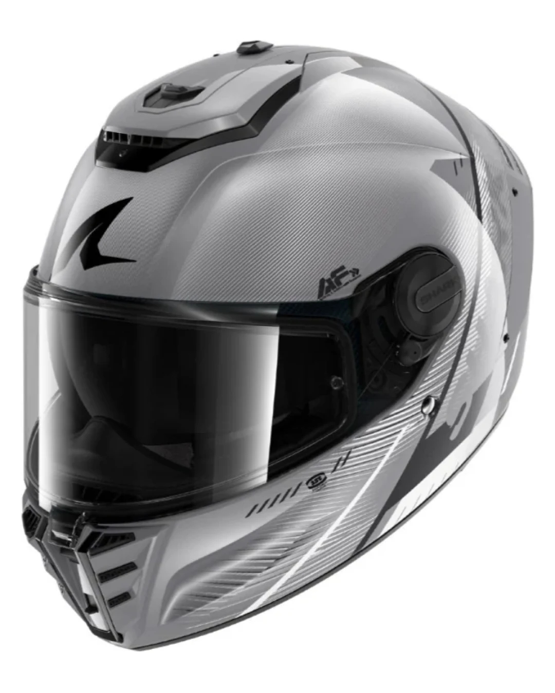 Каска SHARK SPARTAN RS SPEED-TECH GREY/WHITE