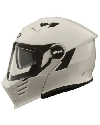 Каска SIMPSON Darksome 06 SOLID WHITE