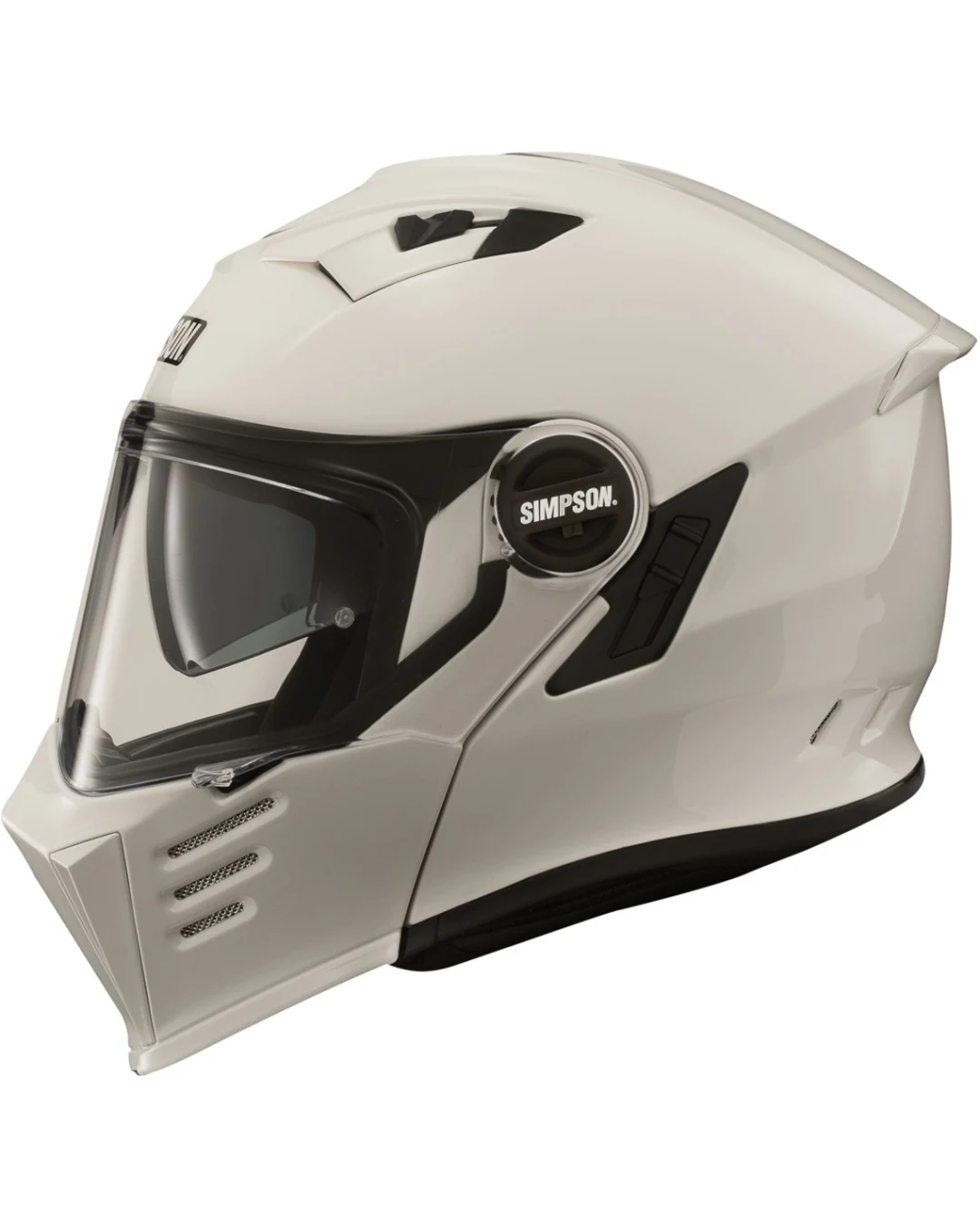 Каска SIMPSON DARKSOME GLOSS WHITE