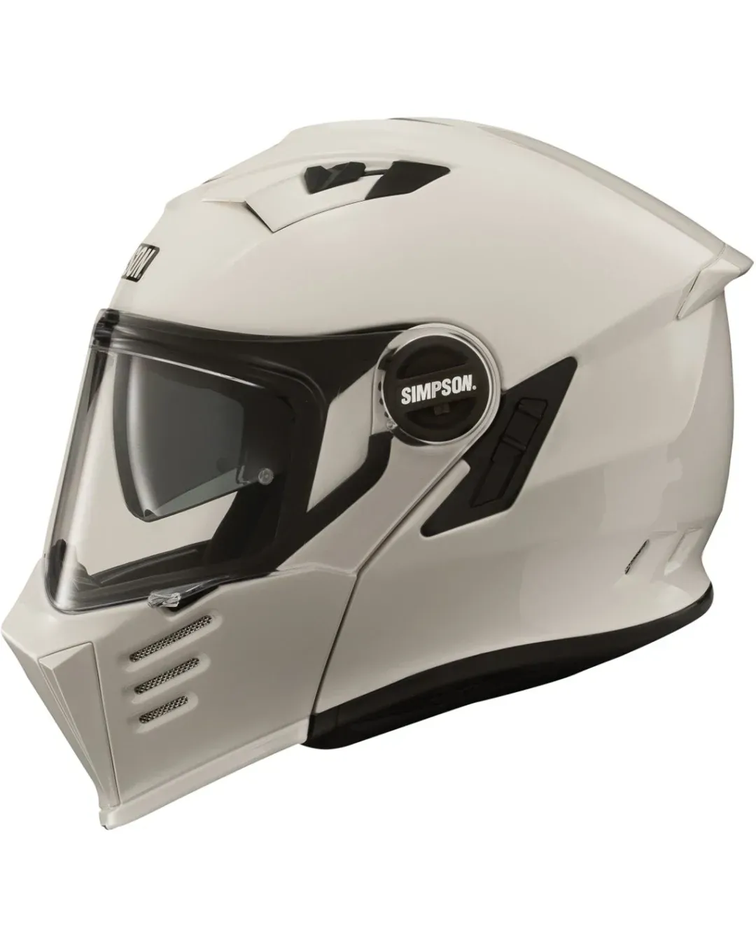 Каска SIMPSON DARKSOME GLOSS WHITE