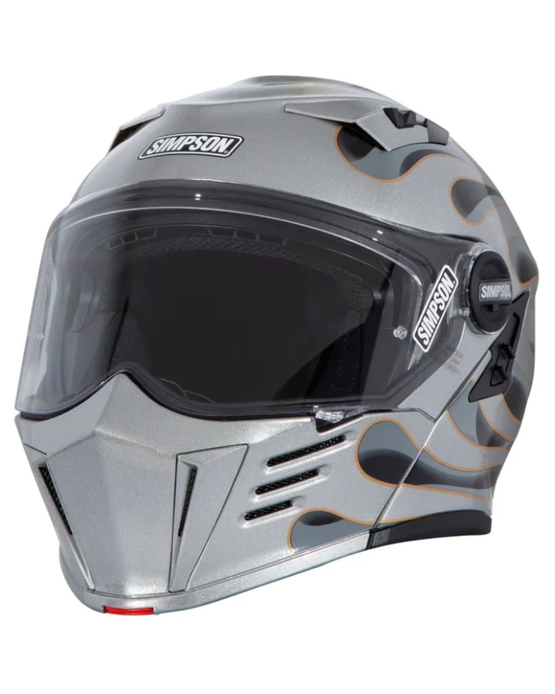 Каска SIMPSON Darksome Wildfire Grey