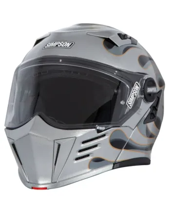 Каска SIMPSON Darksome Wildfire Grey
