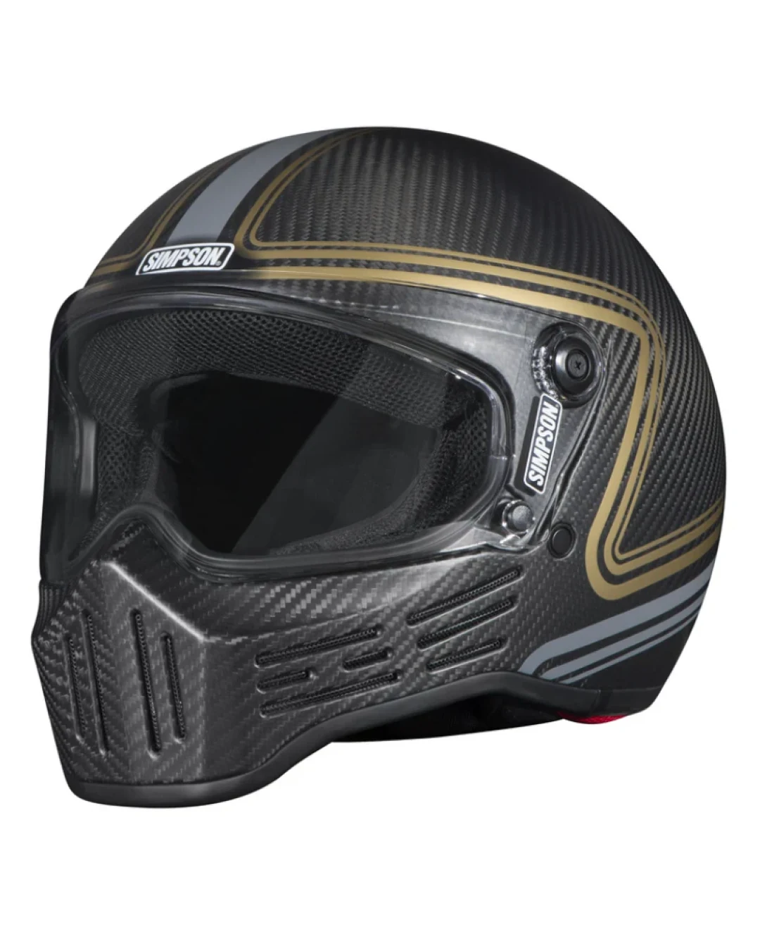 Каска SIMPSON M30 Slipline Carbon