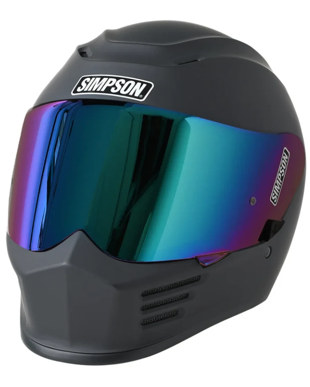 Каска SIMPSON Speed 06 Solid Matt Black
