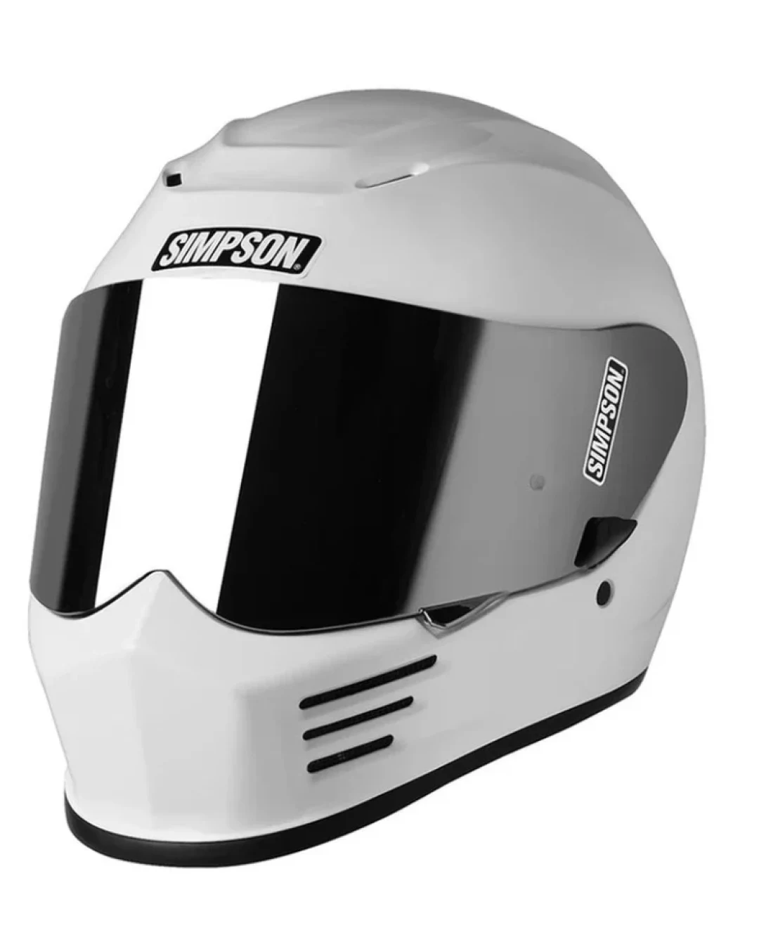 Каска SIMPSON Speed 06 Solid White