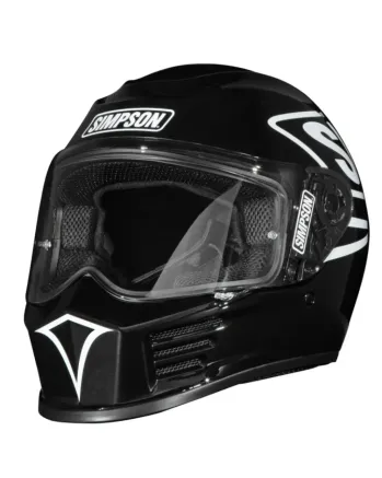 Каска SIMPSON Speed 12 O'Clock Black