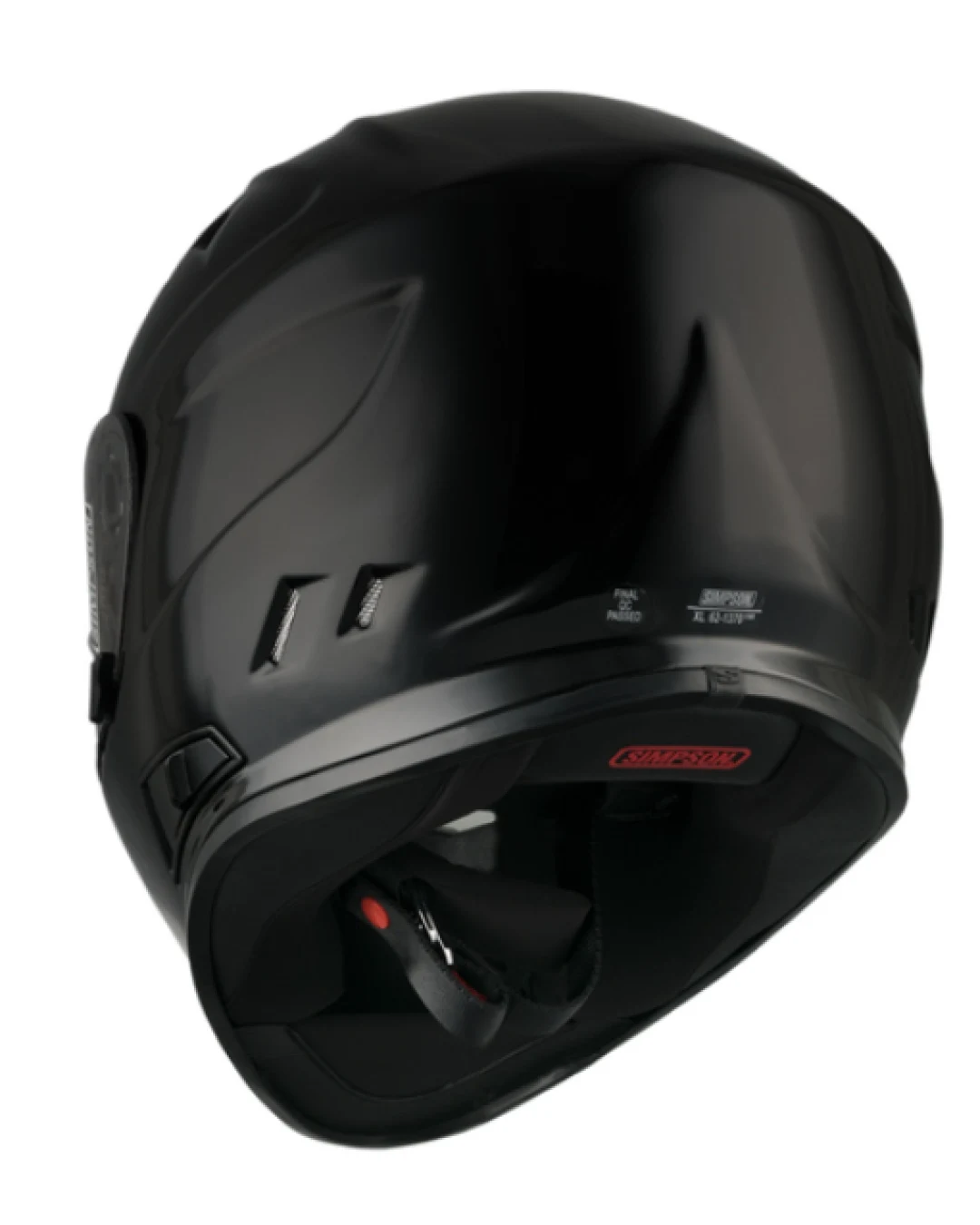 Каска SIMPSON Venom 06 Solid Gloss Black
