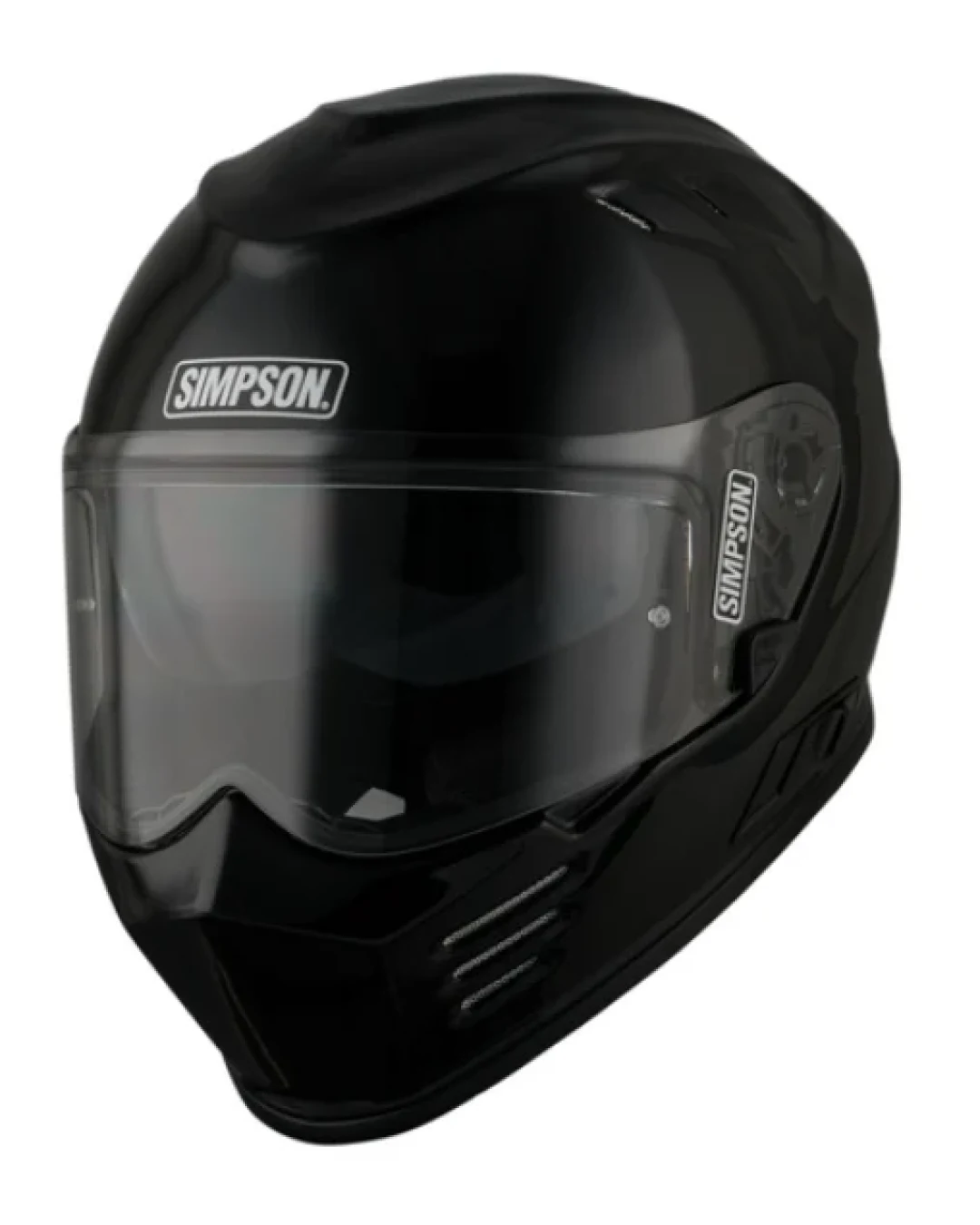 Каска SIMPSON Venom 06 Solid Gloss Black
