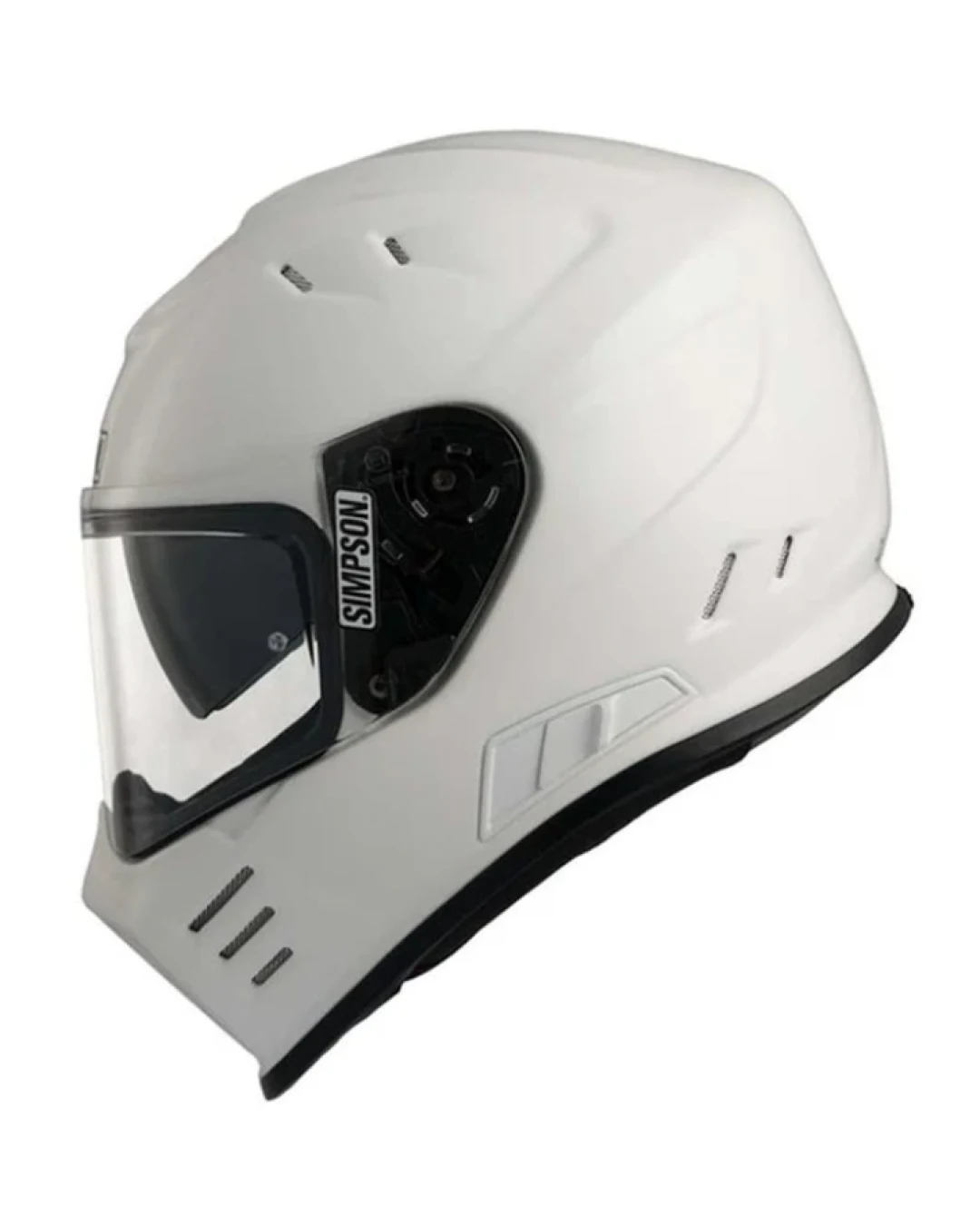 Каска SIMPSON Venom 06 Solid Gloss White