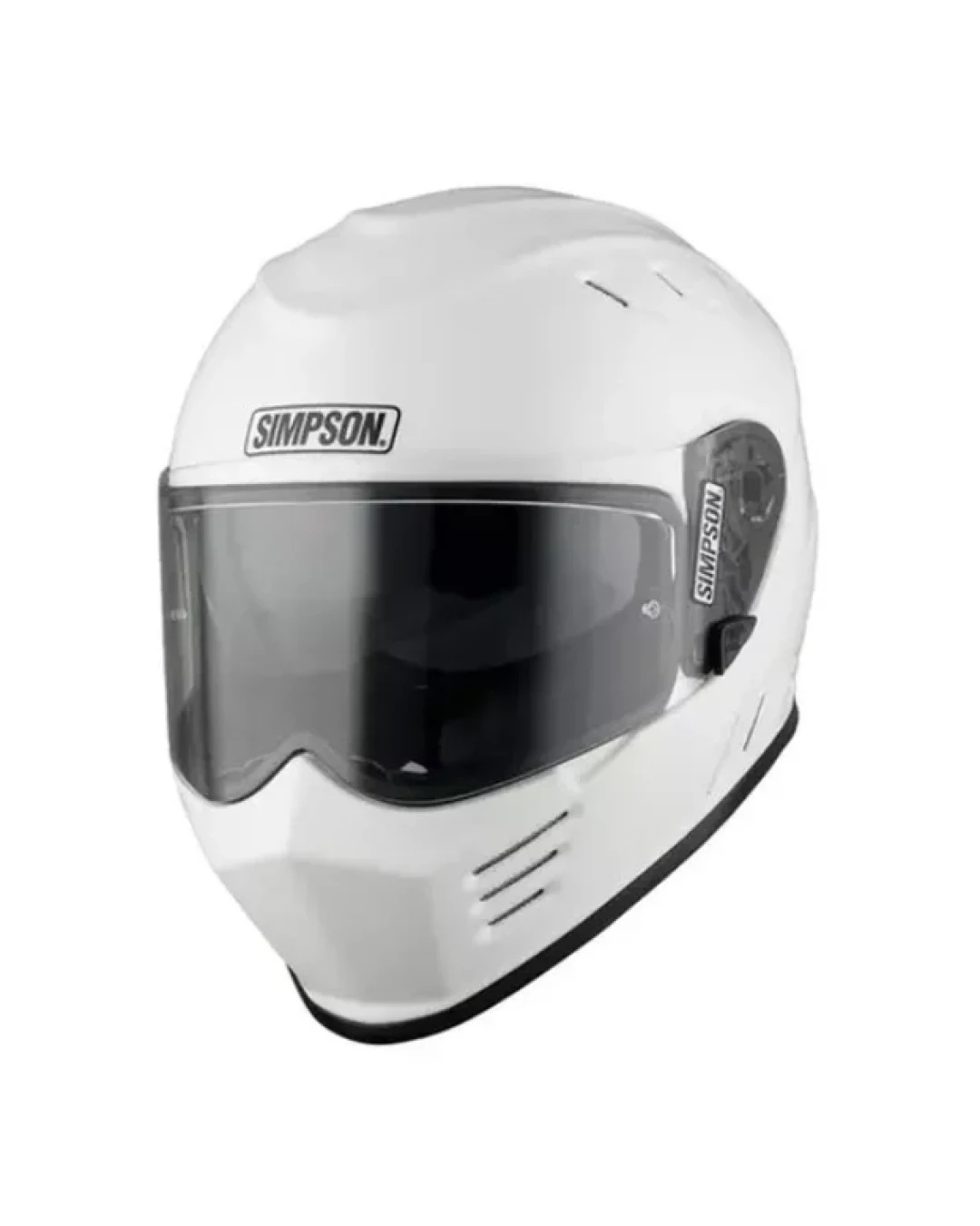 Каска SIMPSON Venom 06 Solid Gloss White