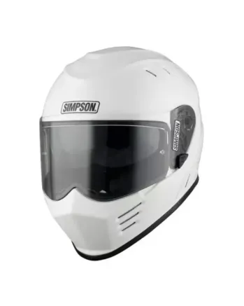 Каска SIMPSON Venom 06 Solid Gloss White