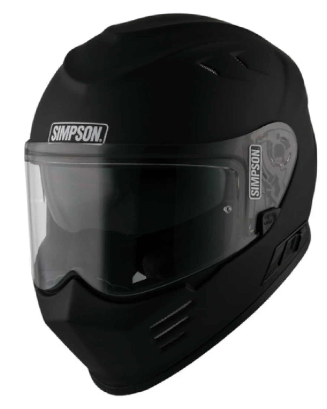 Каска SIMPSON Venom 06 Solid Matt Black