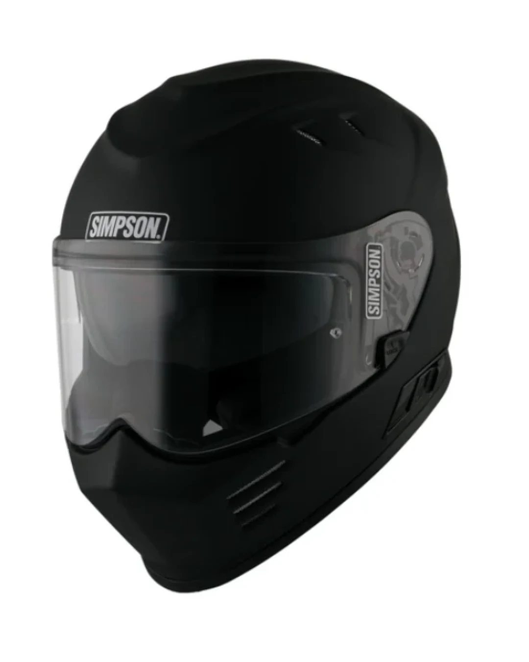 Каска SIMPSON Venom 06 Solid Matt Black