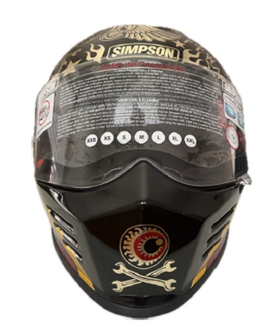 Каска SIMPSON Venom Milwaukee Orange
