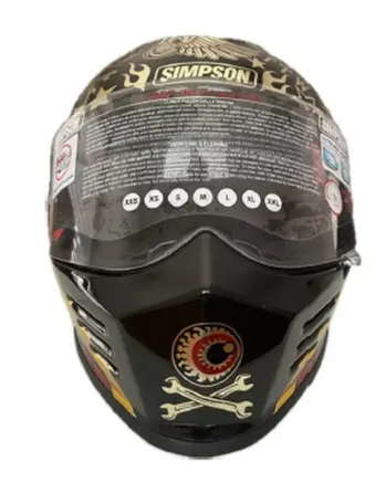 Каска SIMPSON Venom Milwaukee Orange