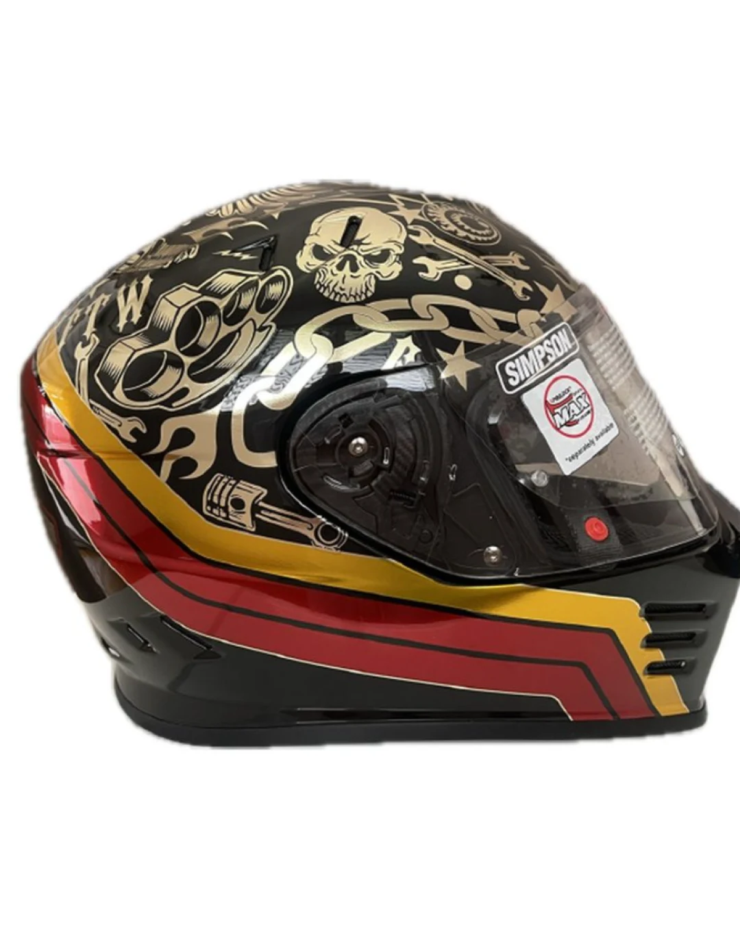 Каска SIMPSON Venom Milwaukee Orange
