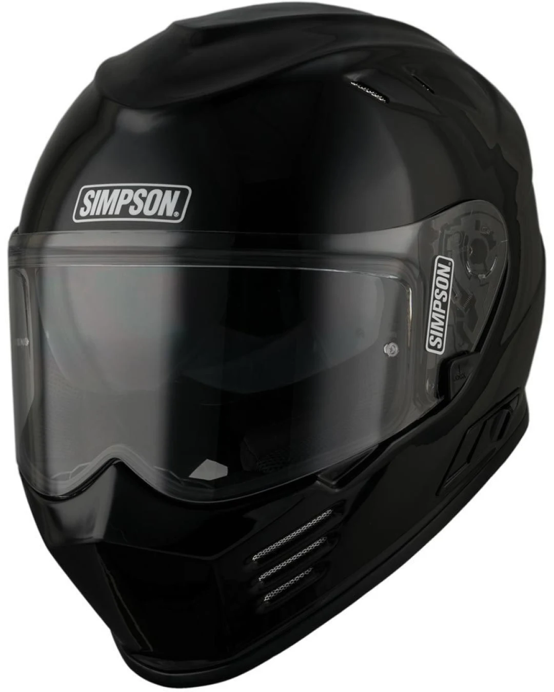 Каска SIMPSON VENOM SOLID GLOSS BLACK