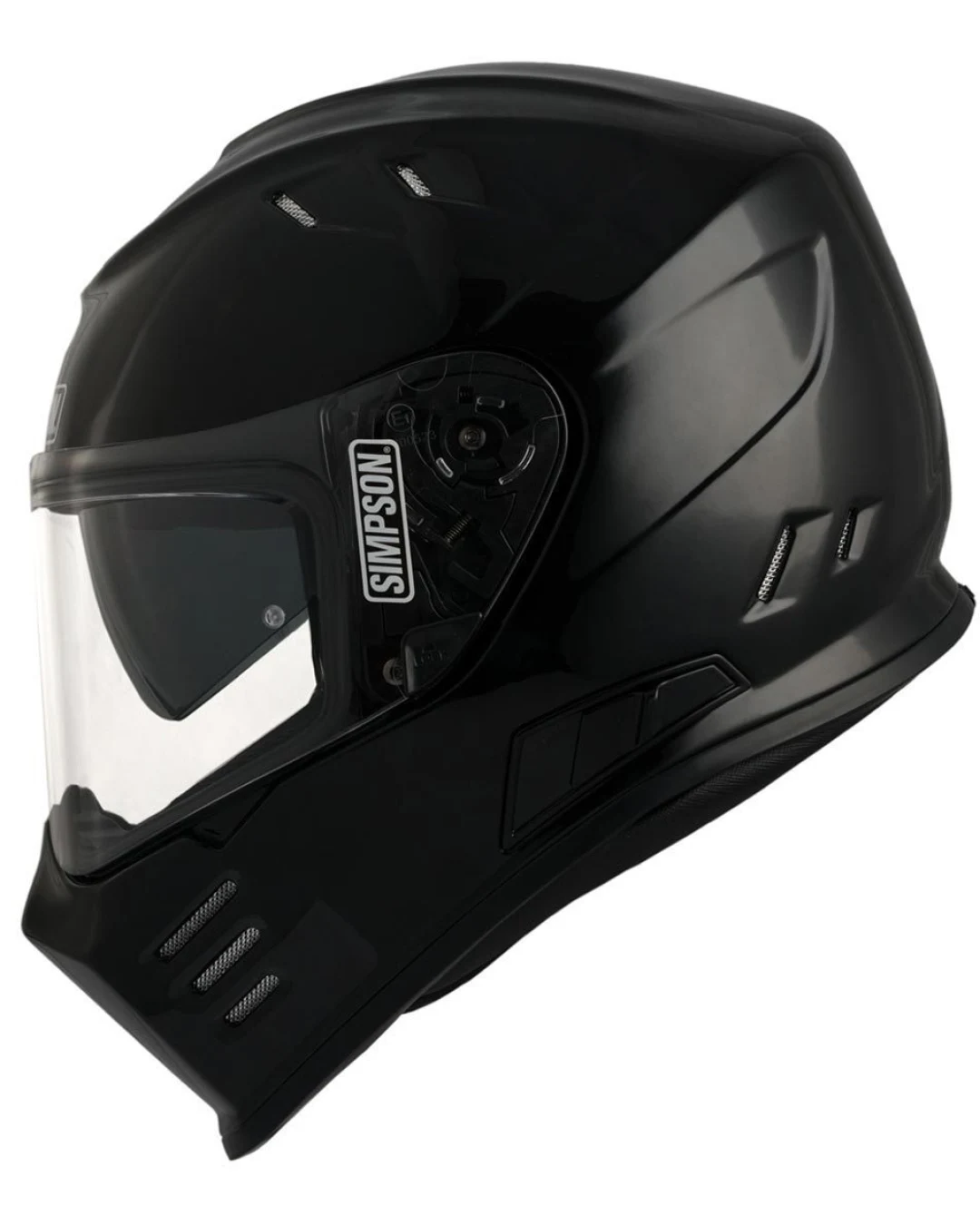 Каска SIMPSON VENOM SOLID GLOSS BLACK