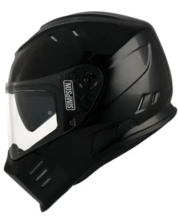 Каска SIMPSON VENOM SOLID GLOSS BLACK